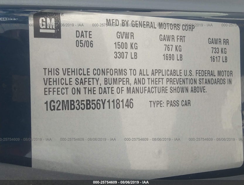 1G2MB35B56Y118146