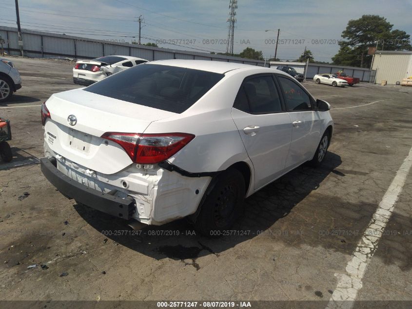 2015 Toyota Corolla L VIN: 2T1BURHE4FC399589 Lot: 25771247