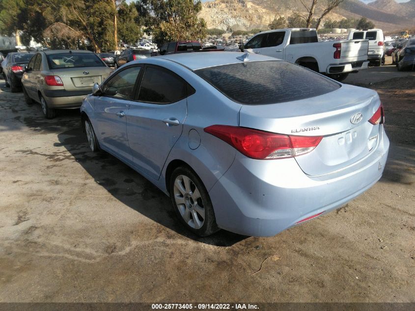 KMHDH4AE3DU671619 2013 Hyundai Elantra Limited (Ulsan Plant)