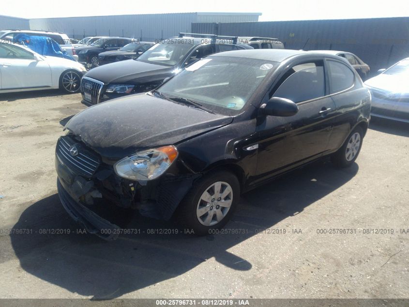 2009 Hyundai Accent Gs VIN: KMHCM36CX9U126386 Lot: 25796731