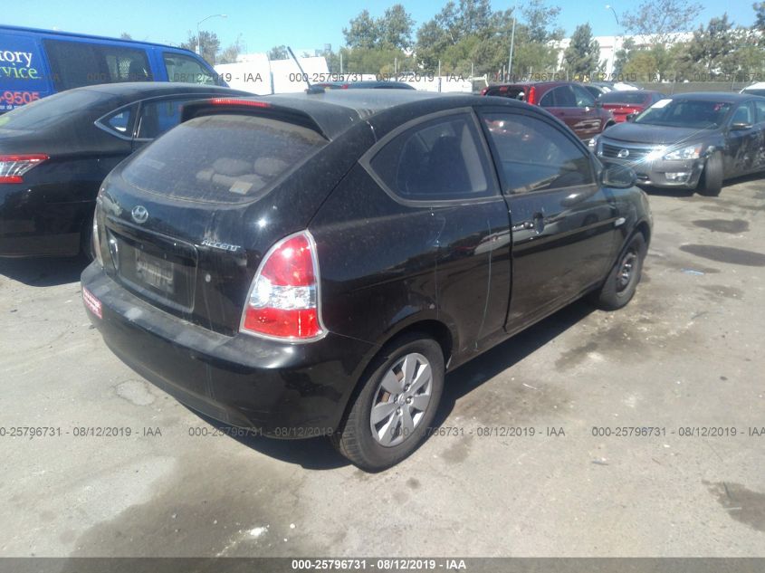 2009 Hyundai Accent Gs VIN: KMHCM36CX9U126386 Lot: 25796731