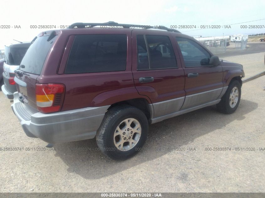 1999 Jeep Grand Cherokee Laredo VIN: 1J4GW58S9XC778137 Lot: 25830374