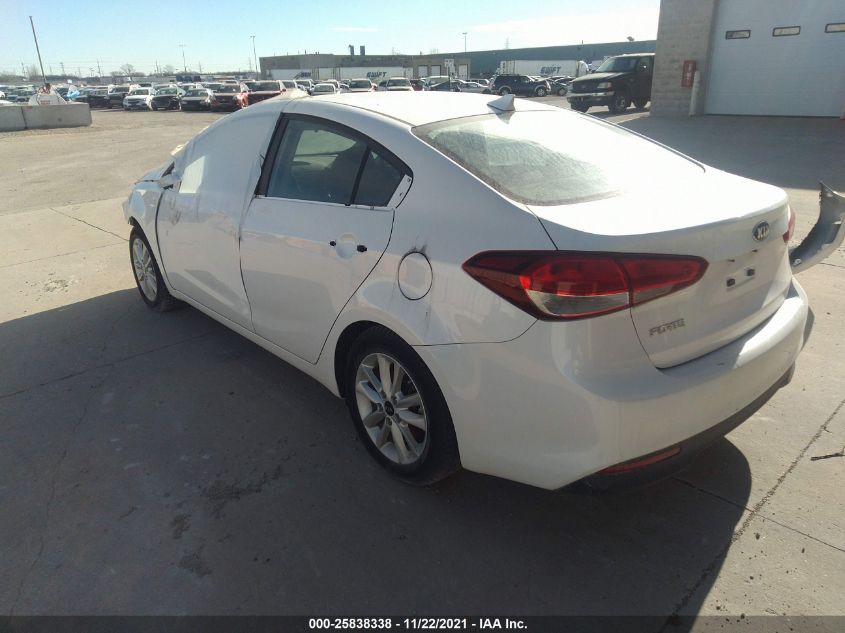 2017 Kia Forte Lx VIN: 3KPFL4A7XHE016813 Lot: 25838338