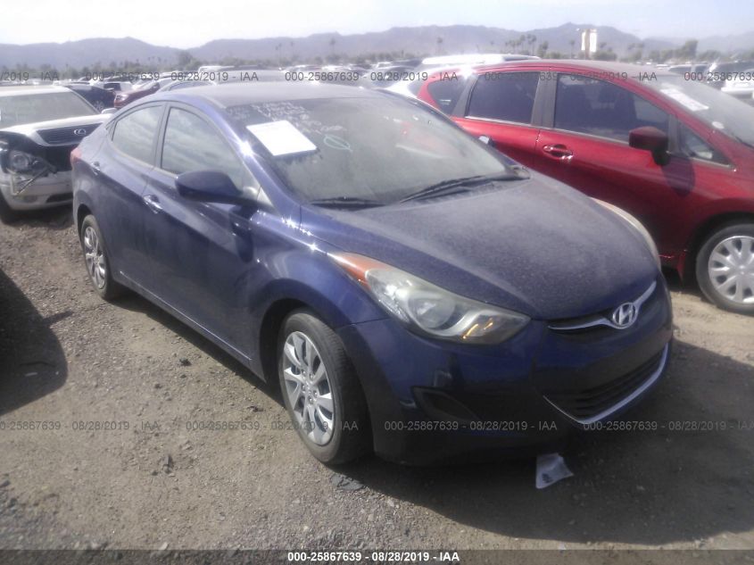 2011 Hyundai Elantra Gls VIN: 5NPDH4AE3BH042521 Lot: 25867639