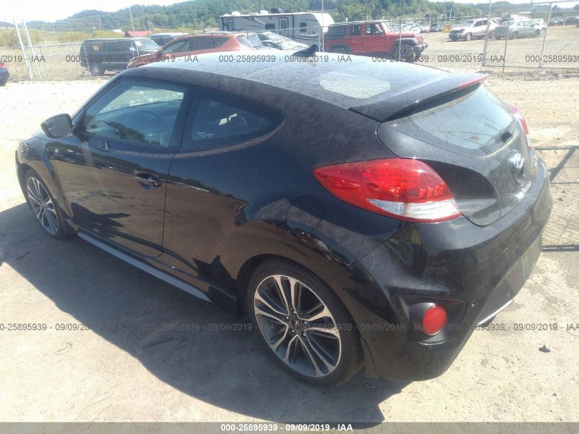 2016 Hyundai Veloster Turbo VIN: KMHTC6AE9GU249946 Lot: 25895939