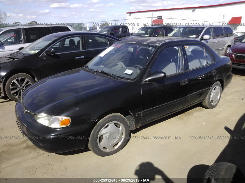 2000 Chevrolet Prizm VIN: 1Y1SK5288YZ415380 Lot: 25912843