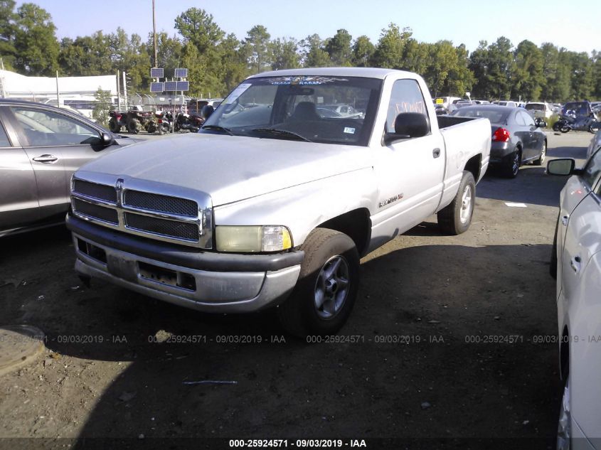 2001 Dodge Ram 1500 St/Work Special VIN: 1B7HC16X61S261482 Lot: 25924571