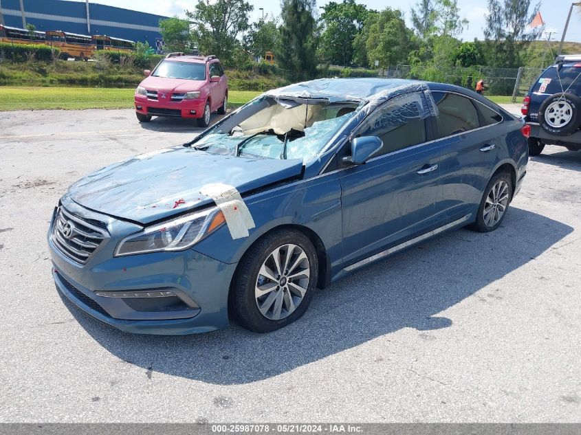 2016 Hyundai Sonata Sport VIN: 5NPE34AF7GH289107 Lot: 25987078