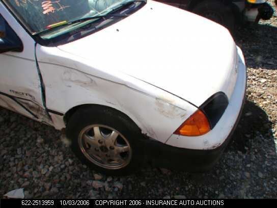 1992 Geo Metro VIN: 2C1MR2460N6797721 Lot: 2513959