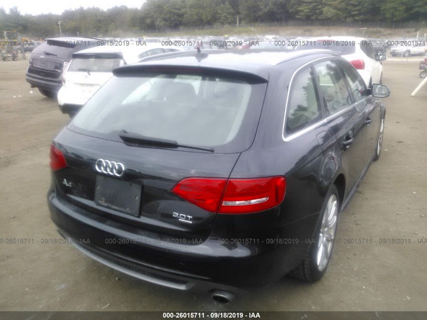 2012 Audi A4 2.0T Premium VIN: WAUWFAFL9CA004947 Lot: 26015711