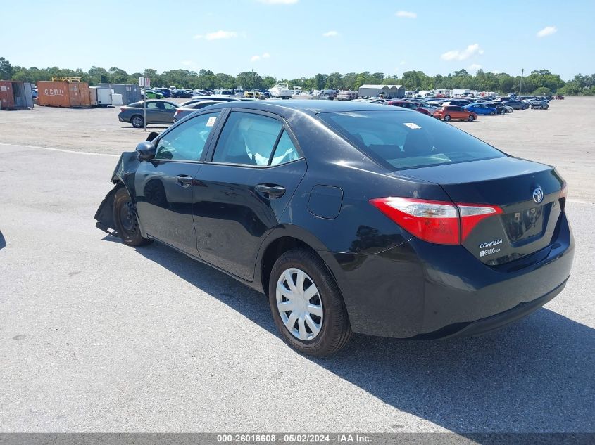 2015 Toyota Corolla L VIN: 5YFBURHE6FP213440 Lot: 26018608