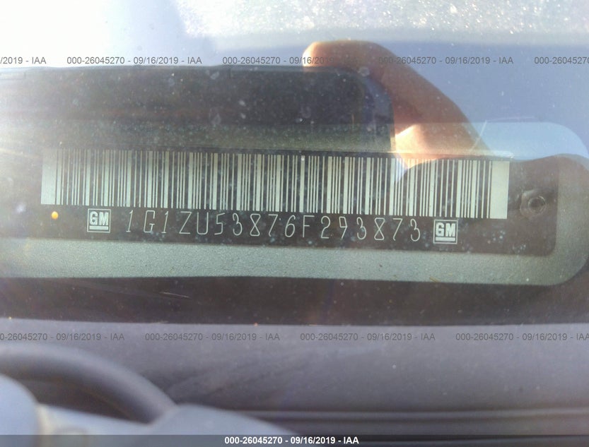 1G1ZU53876F293873