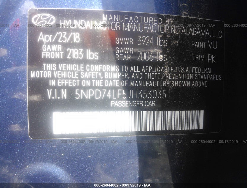 5NPD74LF5JH353035