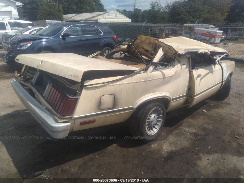 1981 Ford Fairmont Futura VIN: 1FABP22B2BK138683 Lot: 26073696