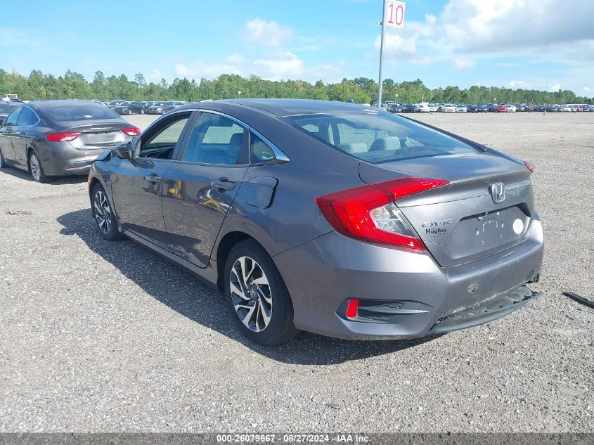 2016 Honda Civic Ex VIN: 19XFC2F7XGE067787 Lot: 26079667