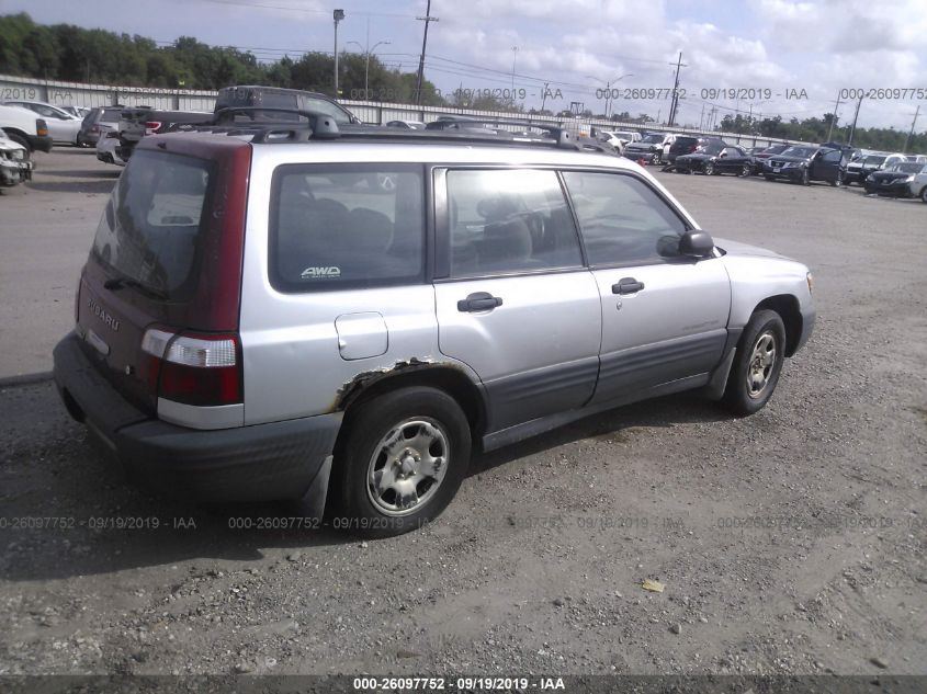 2002 Subaru Forester L VIN: JF1SF63502H746041 Lot: 26097752