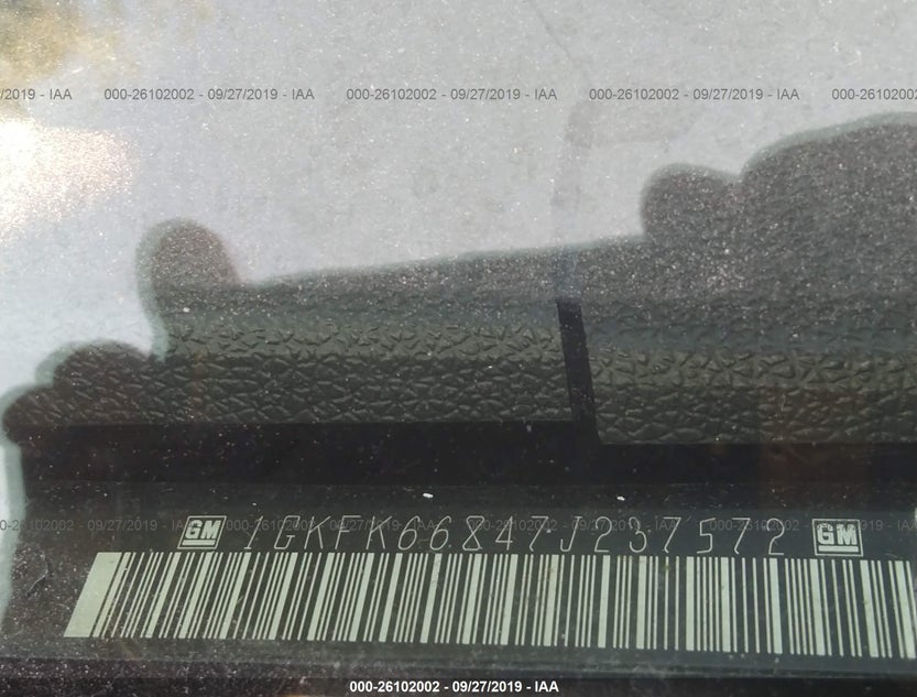 1GKFK66847J237572