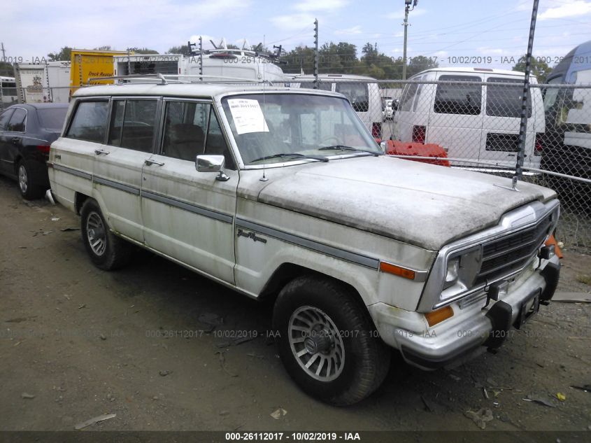 1989 Jeep Grand Wagoneer 26112017 Iaa Insurance Auto Auctions