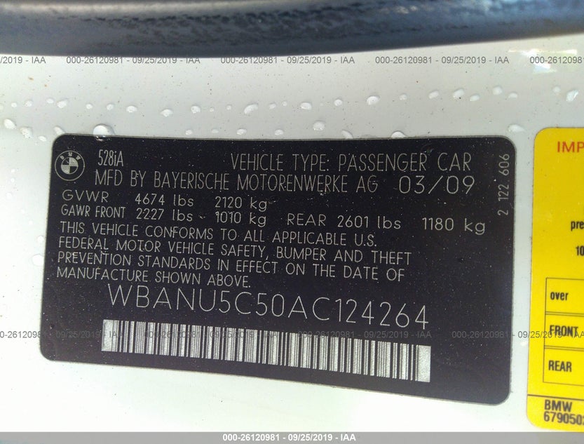 WBANU5C50AC124264