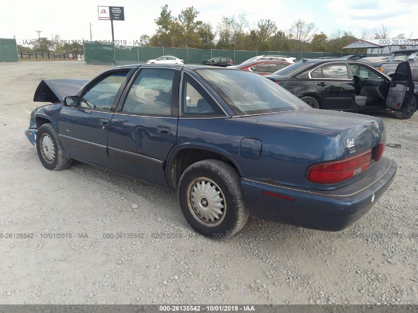 1996 Buick Regal Custom VIN: 2G4WB52K3T1510444 Lot: 26135542