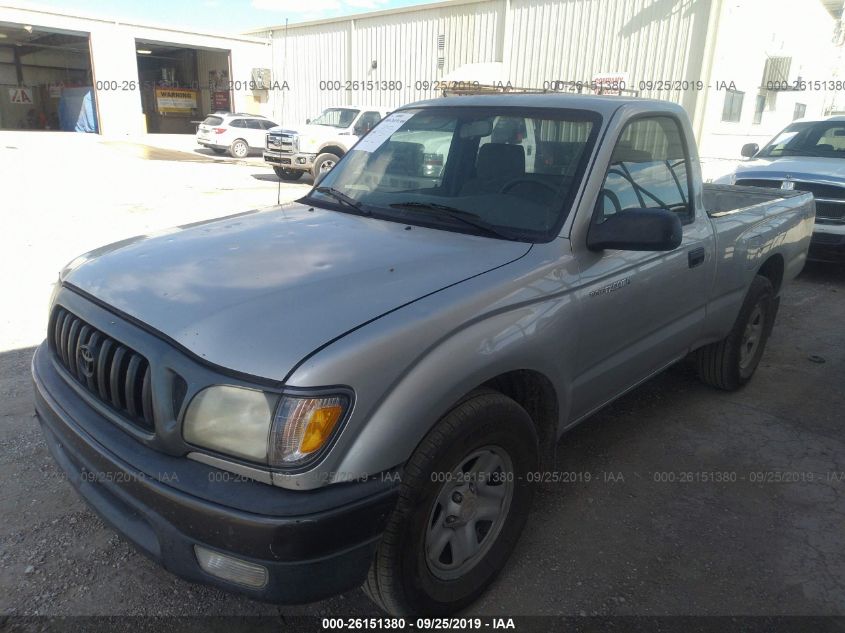 2004 Toyota Tacoma VIN: 5TENL42N34Z434030 Lot: 26151380