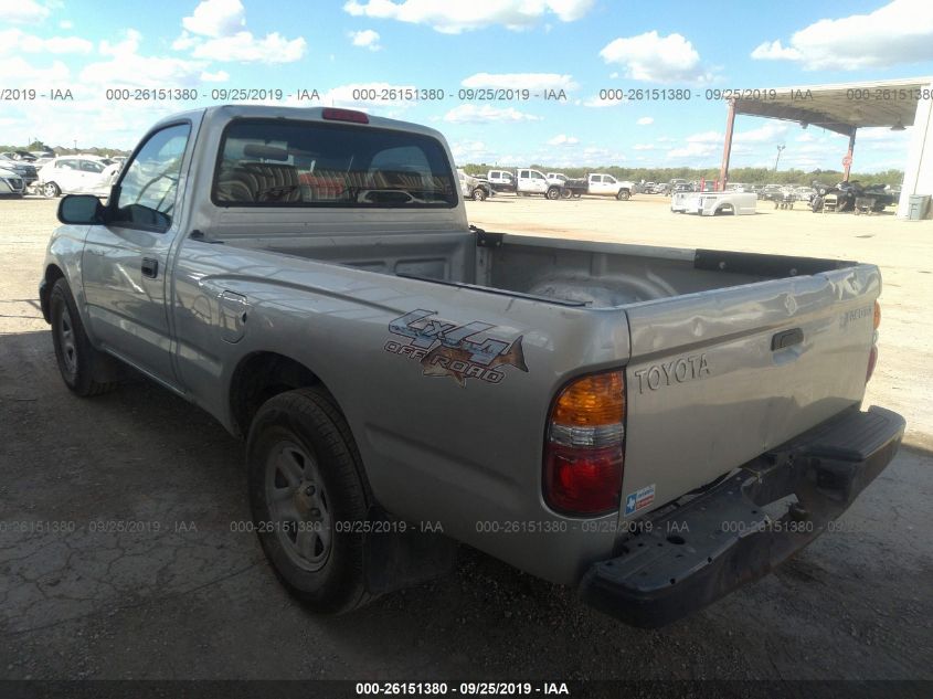 2004 Toyota Tacoma VIN: 5TENL42N34Z434030 Lot: 26151380