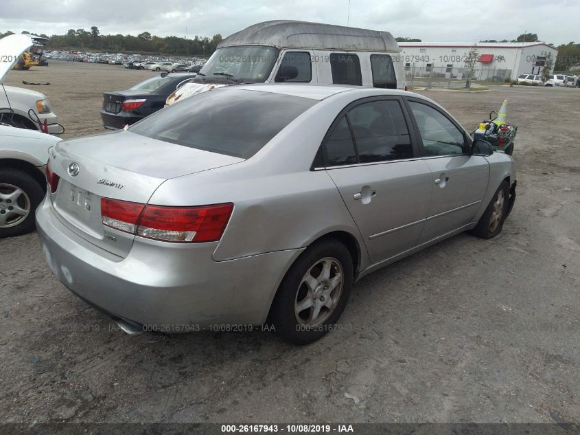 2006 Hyundai Sonata Lx V6/Gls V6 VIN: 5NPEU46F56H024089 Lot: 26167943