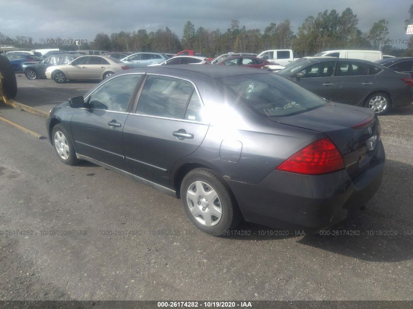 2007 Honda Accord Sdn Lx VIN: 1HGCM56497A149618 Lot: 26174282