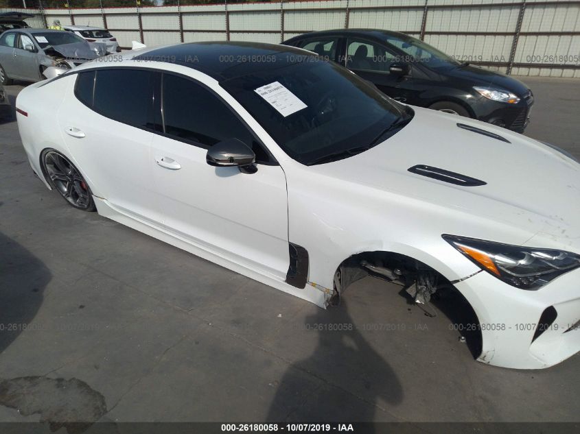 2018 Kia Stinger Gt2 VIN: KNAE55LC4J6018037 Lot: 26180058