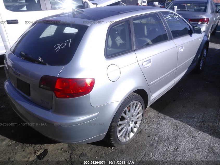 2006 Audi A3 2.0T VIN: WAUNF78P76A003699 Lot: 26204071