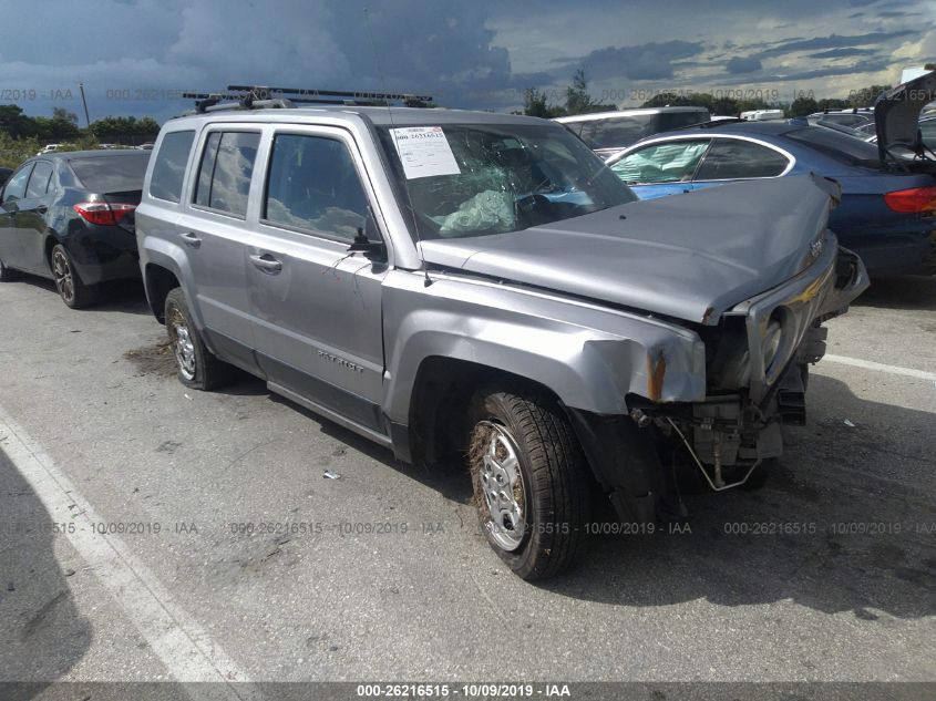 2016 Jeep Patriot 26216515 Iaa Insurance Auto Auctions