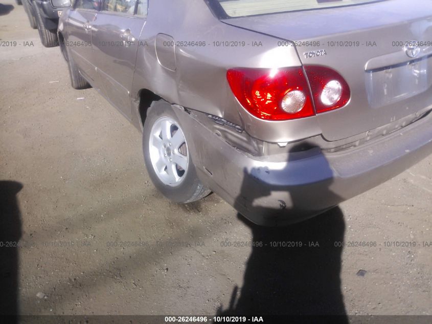 2005 Toyota Corolla Le VIN: 1NXBR32E25Z461611 Lot: 26246496