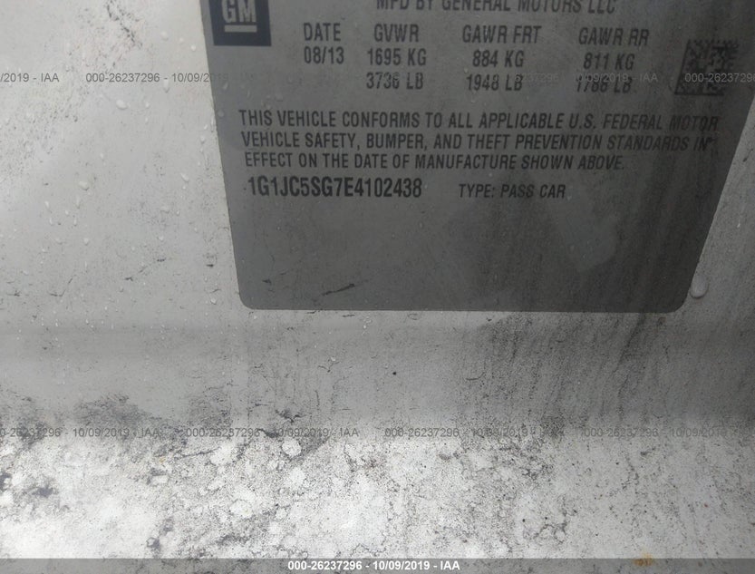 1G1JC5SG7E4102438