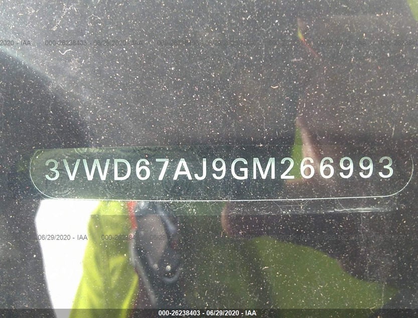 3VWD67AJ9GM266993