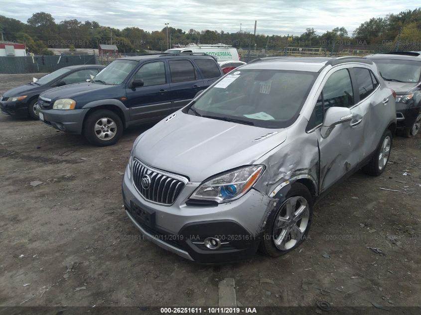 2015 Buick Encore Leather VIN: KL4CJGSB6FB213267 Lot: 26251611