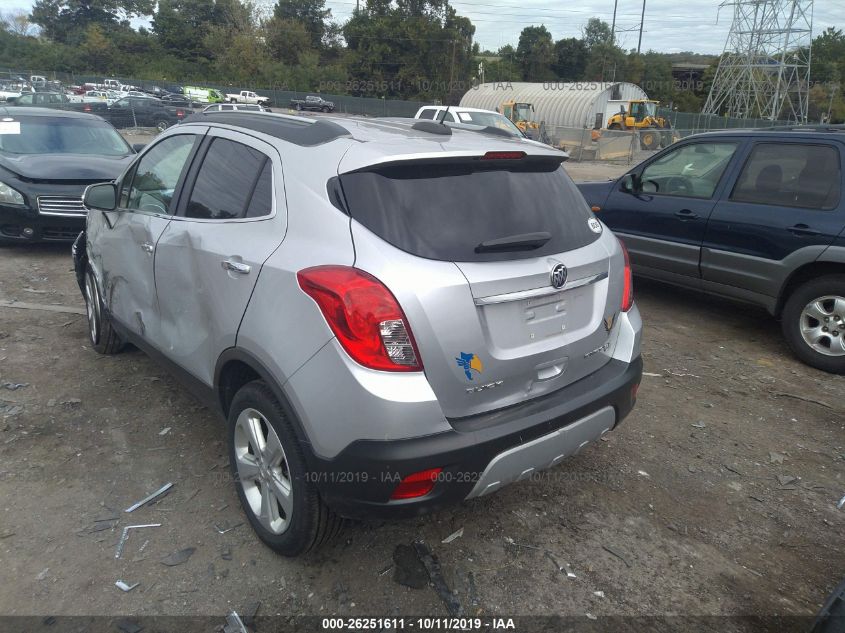 2015 Buick Encore Leather VIN: KL4CJGSB6FB213267 Lot: 26251611