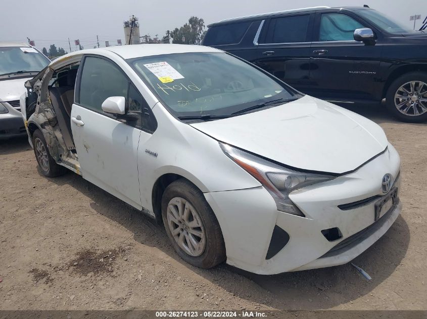 2016 Toyota Prius Two VIN: JTDKBRFU3G3015182 Lot: 26274123