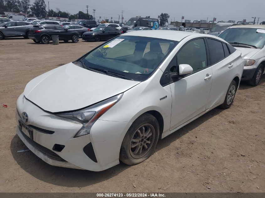 2016 Toyota Prius Two VIN: JTDKBRFU3G3015182 Lot: 26274123