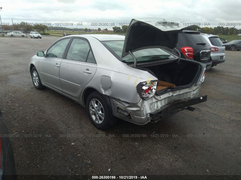 2005 Toyota Camry Le V6 VIN: 4T1BF32K65U612416 Lot: 26300198