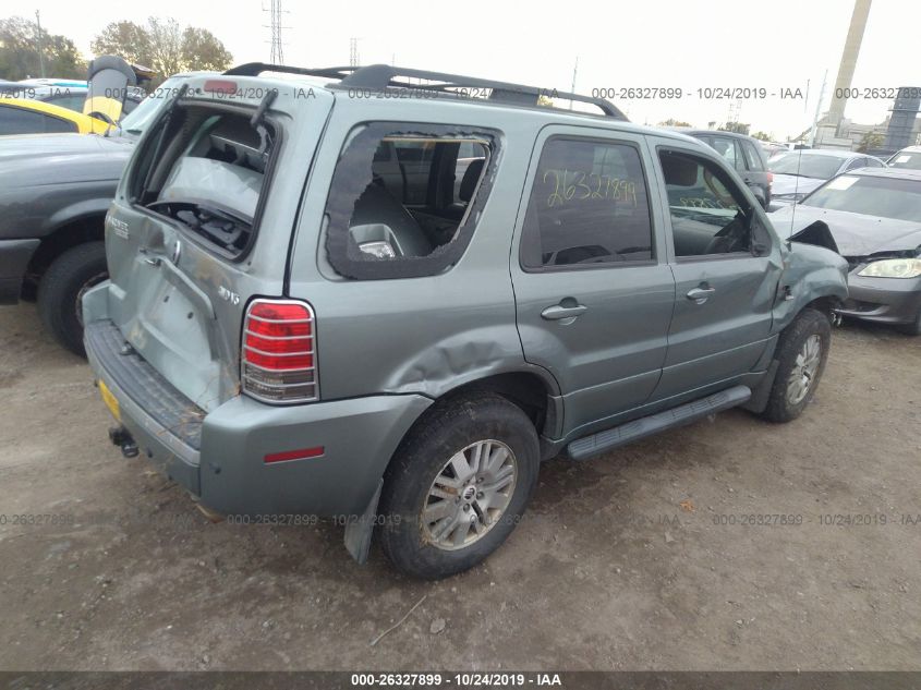 2006 Mercury Mariner Luxury/Premier VIN: 4M2CU57186KJ18382 Lot: 26327899