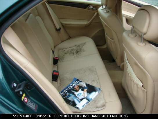 2001 Mercedes-Benz C240 VIN: WDBRF61J01F125660 Lot: 2537408