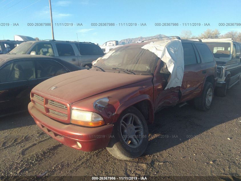 2001 Dodge Durango R/T VIN: 1B4HS28Z61F506598 Lot: 26367986