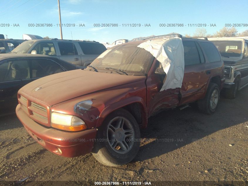 2001 Dodge Durango R/T VIN: 1B4HS28Z61F506598 Lot: 26367986