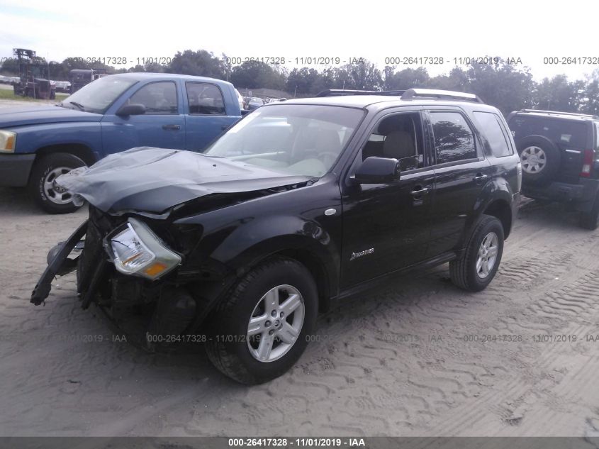 2008 Mercury Mariner Hybrid VIN: 4M2CU29HX8KJ51525 Lot: 26417328