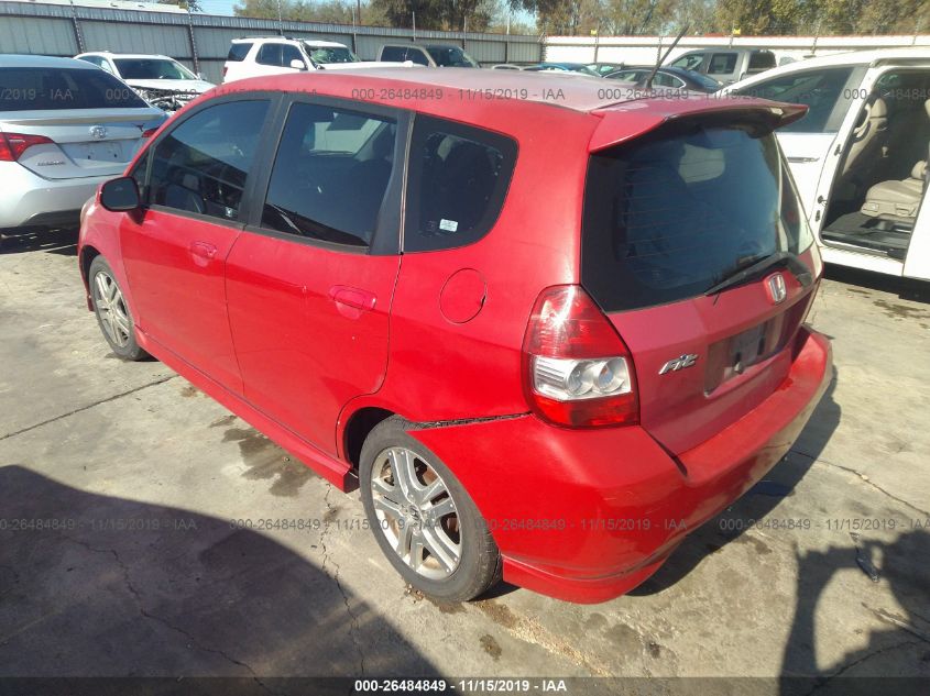 JHMGD38677S057032 2007 Honda Fit Sport