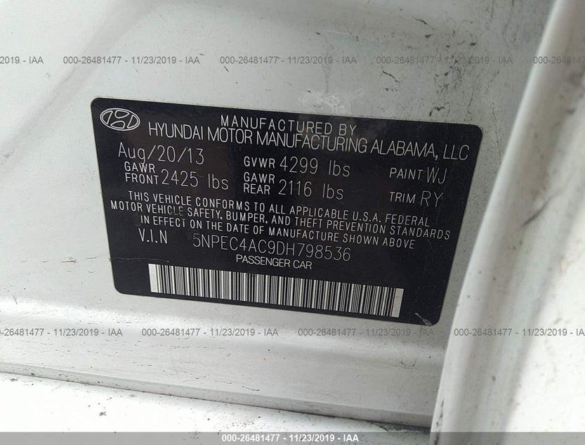 5NPEC4AC9DH798536