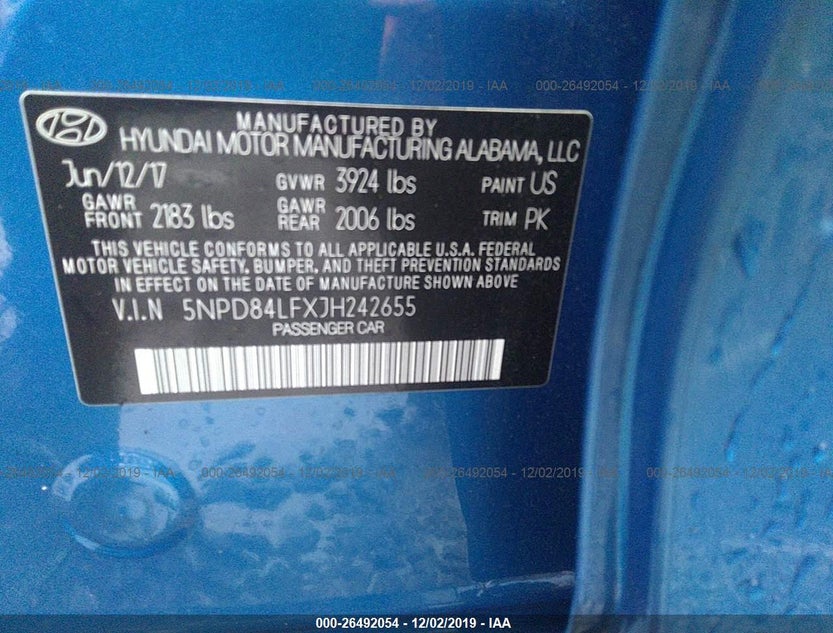 5NPD84LFXJH242655