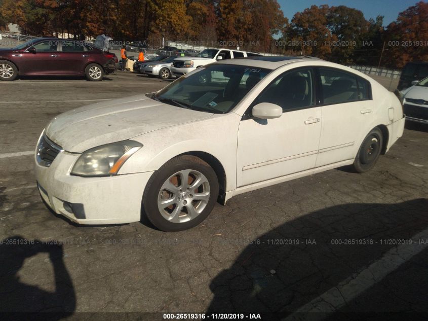 2007 Nissan Maxima 3.5 Sl VIN: 1N4BA41E57C844721 Lot: 26519316