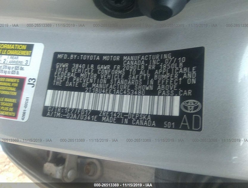 2T1BU4EE1AC453480