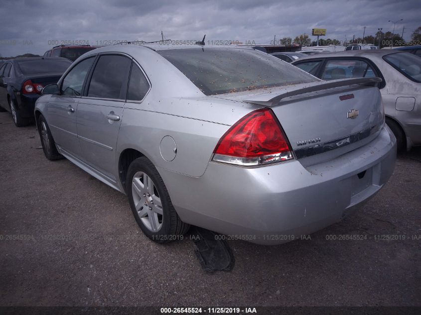 2011 Chevrolet Impala Lt VIN: 2G1WG5EK5B1101368 Lot: 26545524